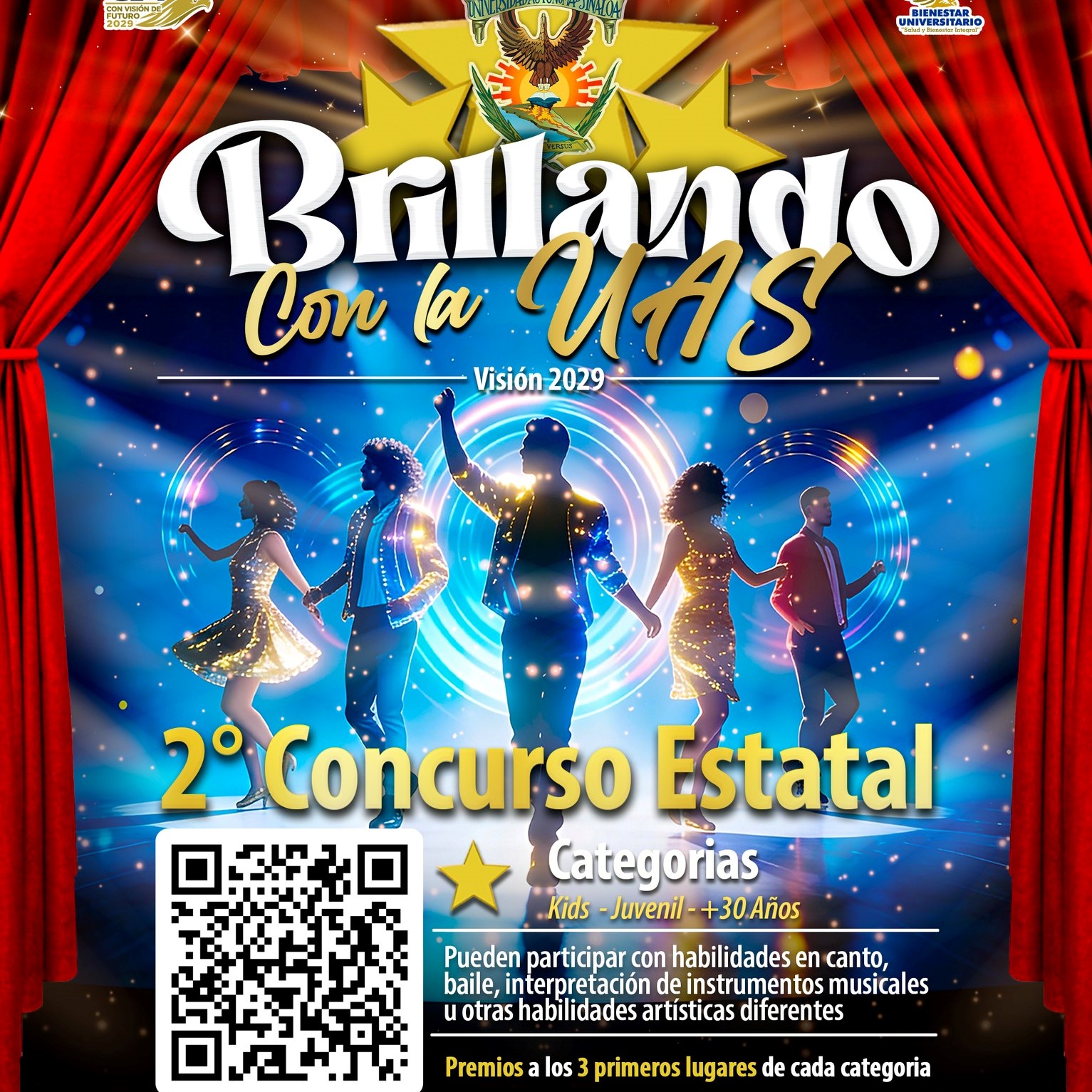 La UAS lanza el Segundo Concurso Estatal “Brillando con la UAS Visión 2029”